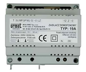 Zasilacz domofonowy 19A