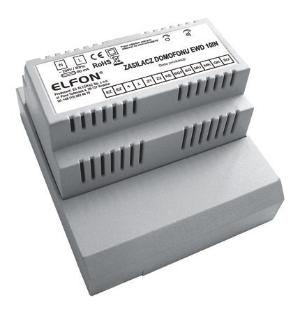 Zasilacz domofonowy EWD 10 IN